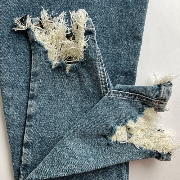 TOPSHOP Women’s Jamie High Rise Skinny Jeans Stretch Blue Mid Wash Size* W… - Picture 8 of 13